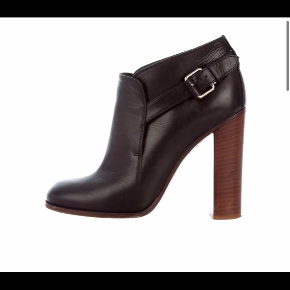 Celine leather ankle boots